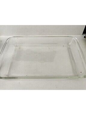 Vintage PYREX 232 Clear Glass Casserole 13x8 Oven Baking Dish USA